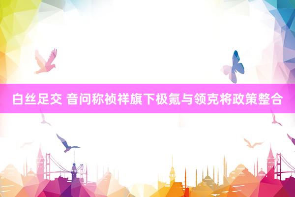 白丝足交 音问称祯祥旗下极氪与领克将政策整合