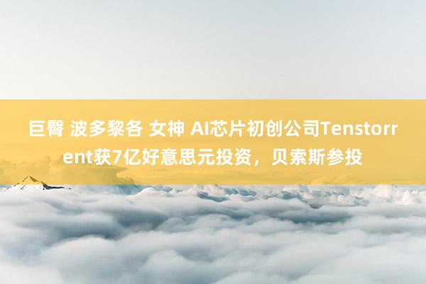 巨臀 波多黎各 女神 AI芯片初创公司Tenstorrent获7亿好意思元投资，贝索斯参投