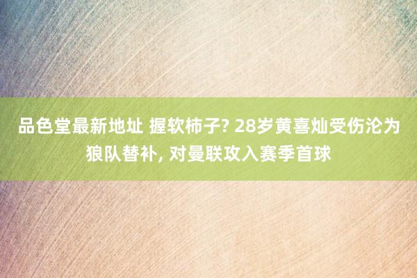 品色堂最新地址 握软柿子? 28岁黄喜灿受伤沦为狼队替补， 对曼联攻入赛季首球